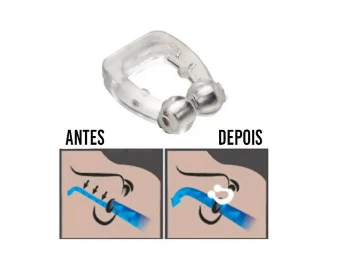 Adaptador Magnético Ant-Ronco dispositivo de silicone - Point Smart